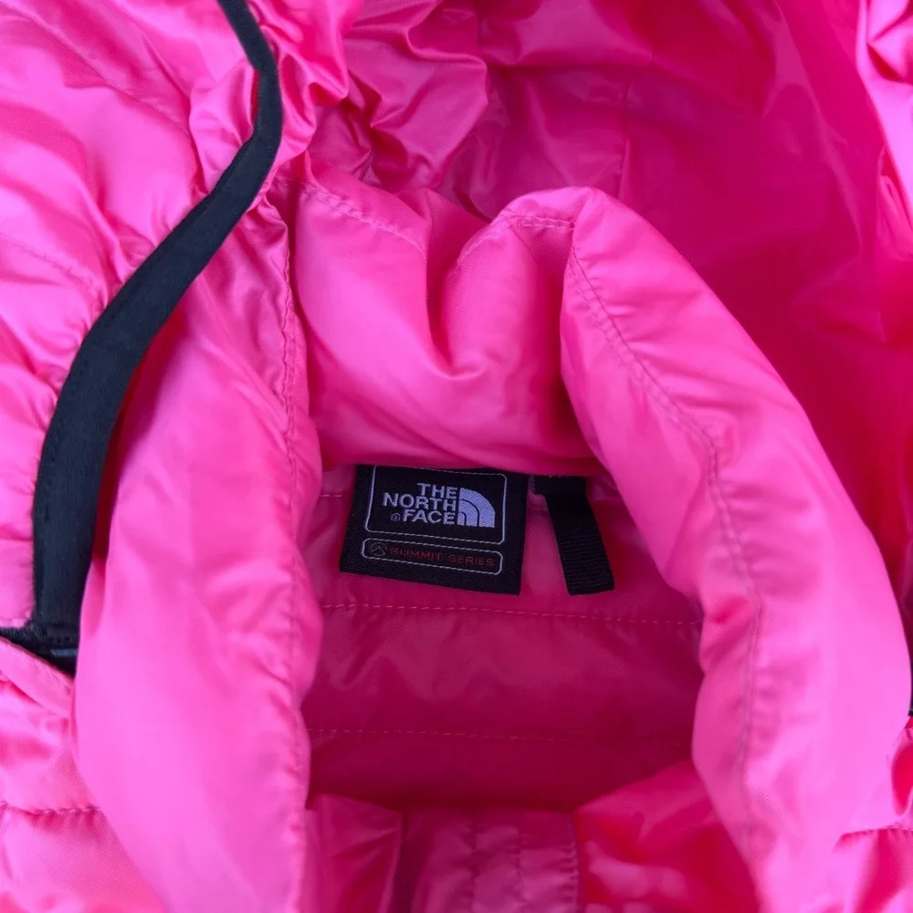 The Northface Kids Toddler 10T Down Zip Hood Jacket Style Pink Summit Series 900